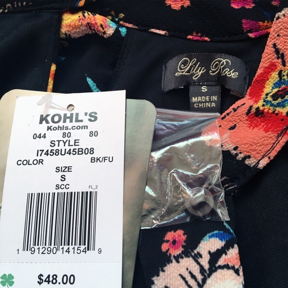 NWT Lily Rose Off Shoulder Dress Size S (Juniors) - Picture 4 of 10